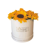 Caixa de Girassóis naturais