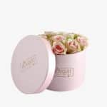 Caixa de Flores Rosa
