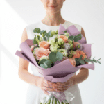 Bouquet Campestre com rosas