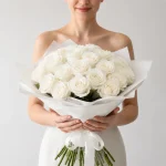 Bouquet Rosas Brancas
